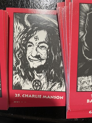 Incredible True Life Murderers Trading Card set of 40 The Pizz, Bad Otis Link - Picture 7 of 13