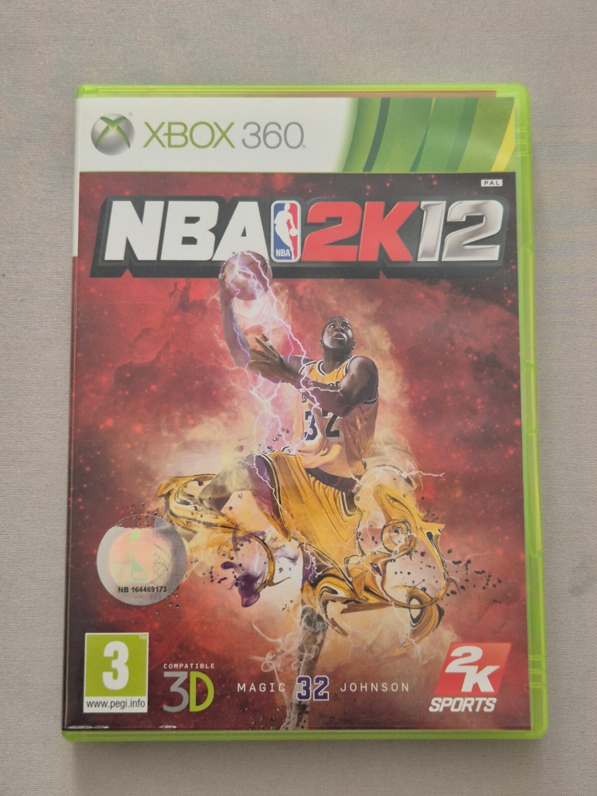 Jeu Microsoft XBOX 360 NBA 2K12 Complet avec notice PAL Occasion