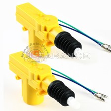 Power Door Lock Motor Actuator Universal 2 Wire 2pcs