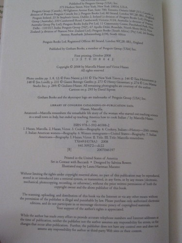 Marcella Hazan US HC 1st/1st SIGNED Amarcord ... Teaching .. How to Cook Italian - Picture 3 of 8