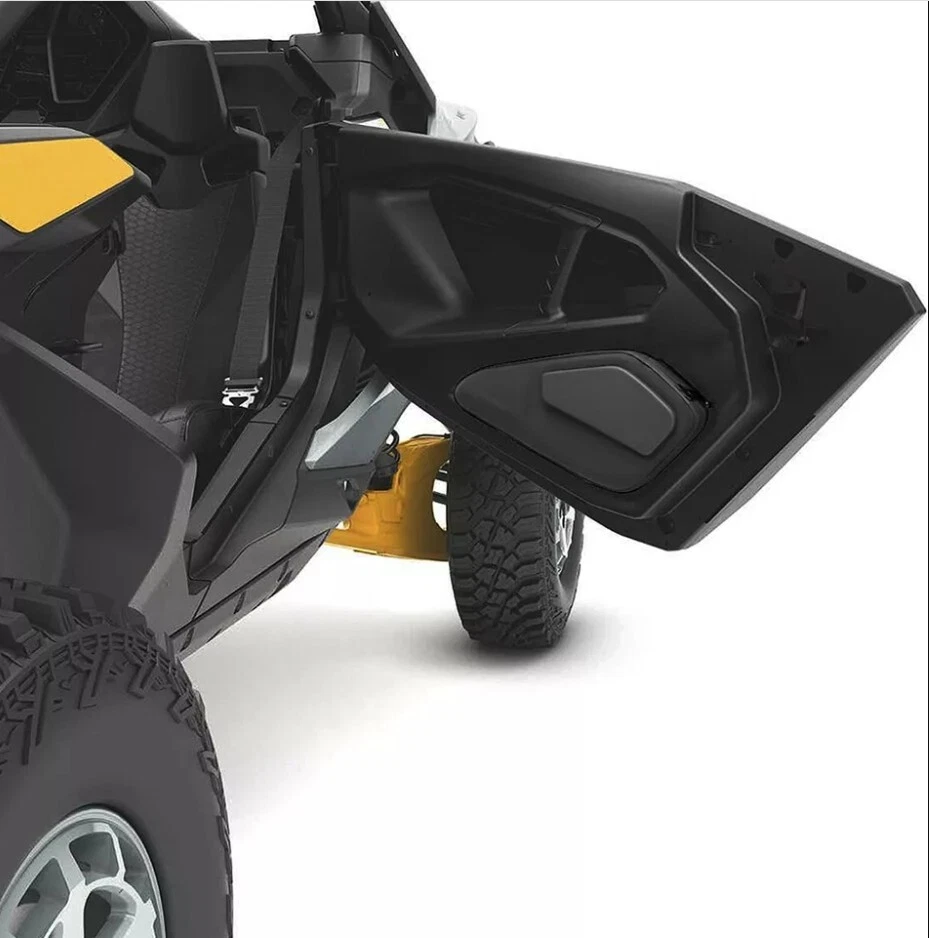 2PIC Lower Door Panels Inserts Kit Frames FOR CAN AM MAVERICK R 2024 2025 - Image 3 of 4