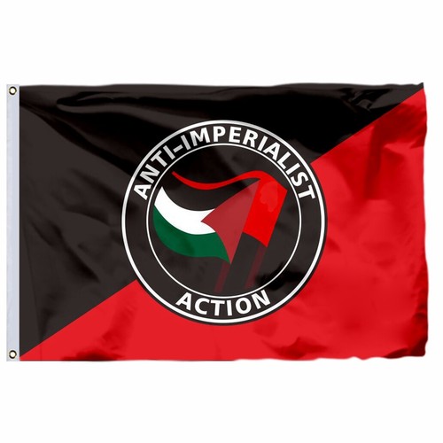 Antifasistische Aktion Flag 3X5FT Accion Antifascista Anti Homophobia Action - Picture 19 of 38