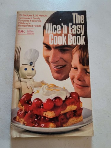 The Nice ‘N Easy Cook Book By Pillsbury For Holiday Baking Recipe Book - 第 1/4 張圖片