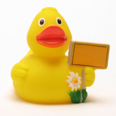 Paperella Da Bagno Duckshop Smiley Ash 8 Cm | Con Portachiavi Incluso | Giocattolo In Vinile Per Bambini 18+ Mesi - 2