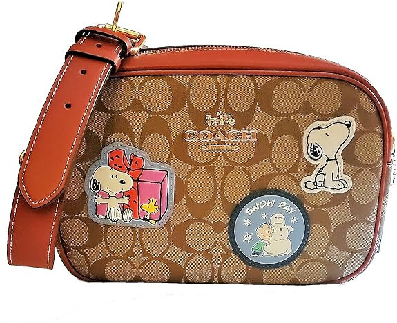 SundayMac COACH x PEANUTS チャーリー・ブラウン COACH X PEANUTS】スナップ ウォレット・チャーリー・ブラウン