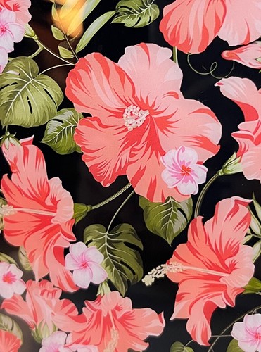 New EVETANE iPhone 12/12 Pro Case • Pink Hibiscus Flowers Floral Print NIP - Picture 3 of 6