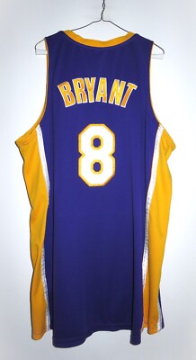 Authentic Nike Los Angeles Lakers Kobe Bryant #8 Road Purple