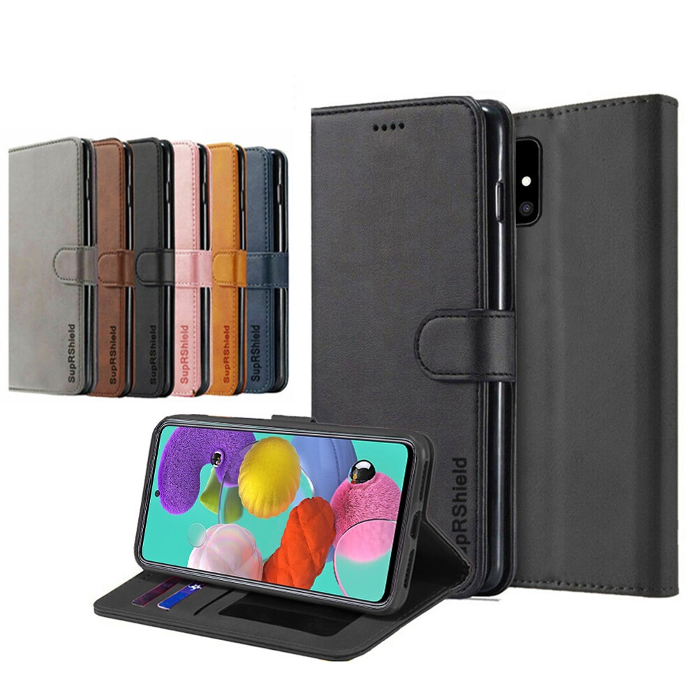 For Samsung Galaxy A51 Wallet Flip Case Leather Magnetic Card