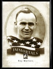 2013-14 Between the Pipes Immortals Roy Worters #I-13