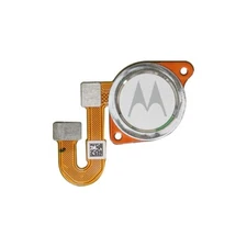 Fingerprint Scanner for Motorola One 5G Ace Moto G 5G Frosted Silver Genuine OEM