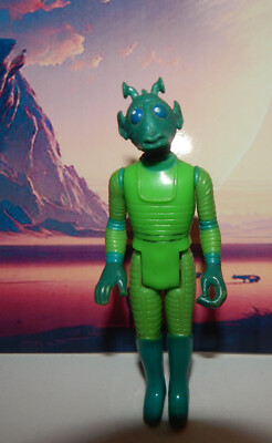 Vintage Star Wars Greedo Action Figure Kenner 1978 Original ANH w
