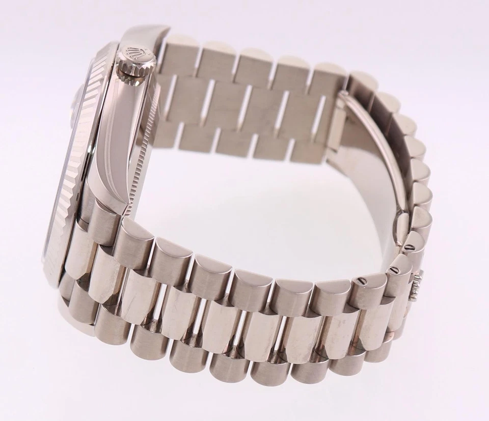 Коробка для часов Rolex Day Date 40 белое золото President серый гобелен 228239 как новая - Изображение 4 из 4