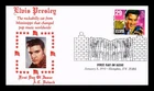 US COVER ELVIS PRESLEY ROCK & ROLL LEGENDS OF MUSIC FDC DOBACK PHOTO CACHET