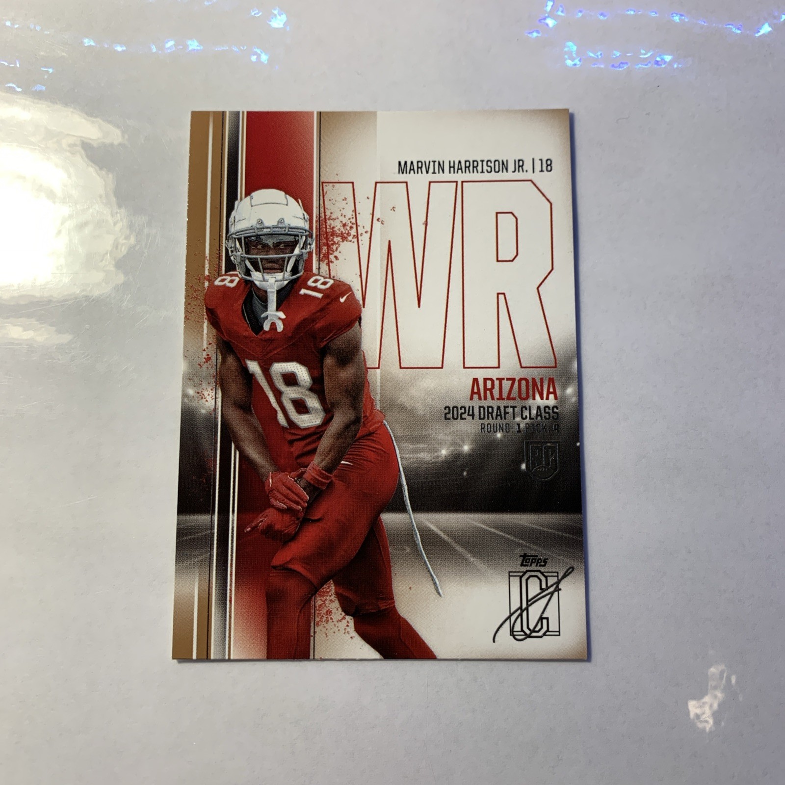 #61 2024 Topps Signature Class Bronze | Marvin Harrison Jr. RC Cardinals