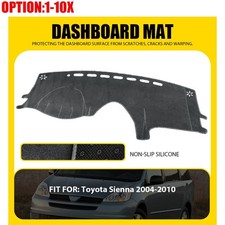 Gray Mat Dashboard Cover Dash Carpet Protect Pad For Toyota Sienna 2004-2010 Gray Mat Dashboard Cover Dash Carpet Protect Pad For Toyota Sienna 2004-2010