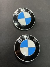 Bmw Emblem Badge Logo Roundel Oem 103334-10 Hood Trunk 82mm 8132375