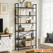 6 Tier Metal Storage Shelf Heavy Duty Utility Shelf Storage Rack for Home Office