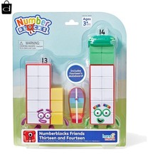 hand2mind Numberblocks Friends Thirteen and Fourteen Figures, Num