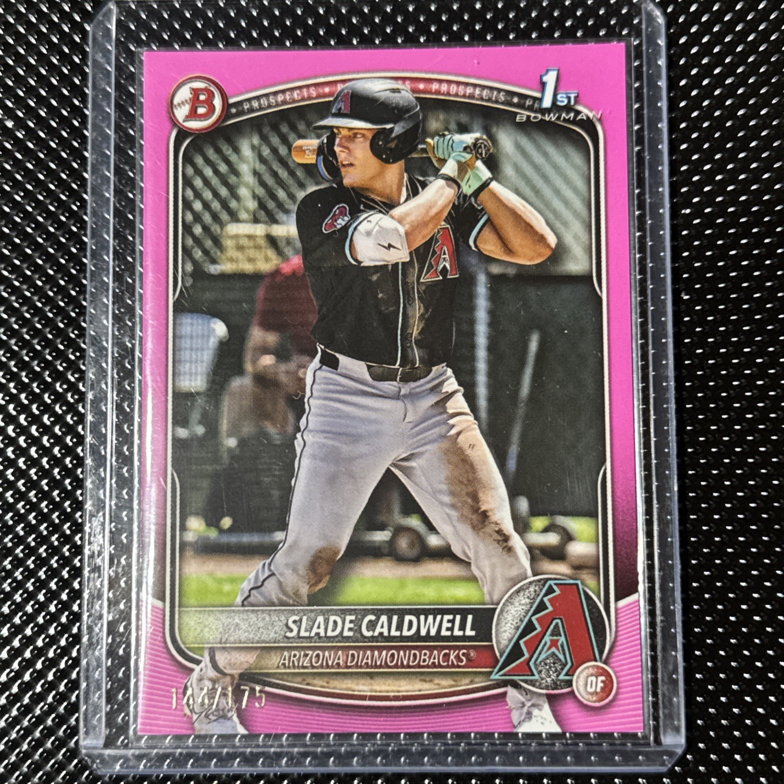 2025 Bowman Slade Caldwell 1st Prospects Pink Parallel #/175 Prospect #BP-21