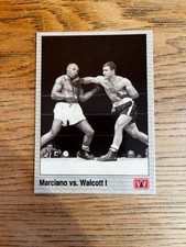 Marciano vs Walcott I AW Sports Card #145