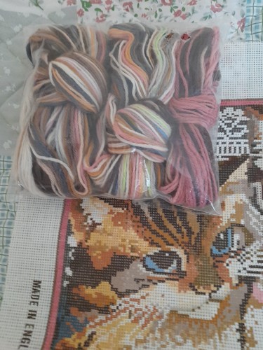 EHRMAN TAPESTRY KIT "VICTORIAN CATS" by KAFFE FASSETT - new - retired kit?? - Picture 9 of 11