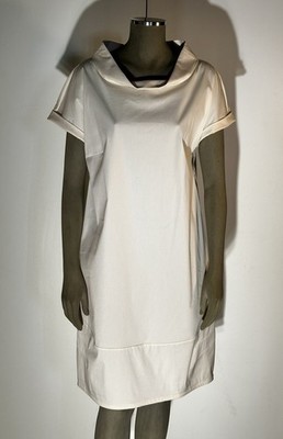 Antonelli Firenze Kleid cremeweiß oversized Sommerkleid Gr. 40/L