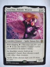 Arachne, Psionic Weaver 2 R Marvel's Spider-Man Magic: The Gathering Near Mint