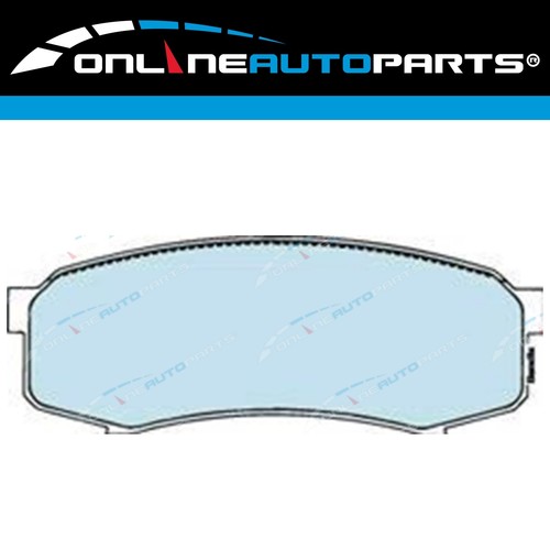 Rear Brake Disc Rotors Bendix 4WD Pads Pack for Landcruiser FZJ75 1992~1999 - Picture 3 of 5