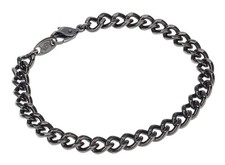 phiten bracelet titanium carbide chain bracelet M 17cm