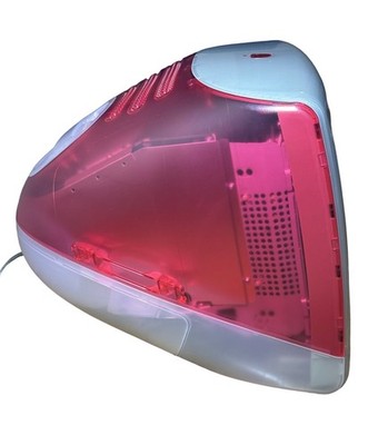 Apple iMac G3 Strawberry - 333MHz 512MB RAM 64GB SSD | OS 9 - OS X