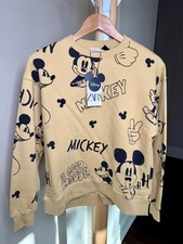ZARA x Disney Mickey Mouse Sweatshirt Youth 13  14 New With Tags