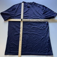 Greyson T Shirt Men's Medium Blue Performance Stretch Lightweight BRRR Cooling