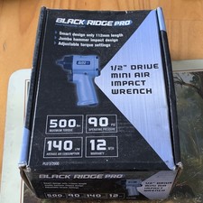 Black Ridge Pro 1/2” Drive Mini Air Impact Wrench