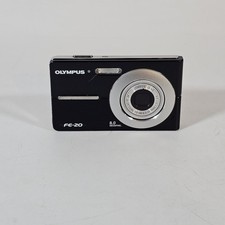 Olympus FE-20 8.0MP Digital Camera Black 3X O...
