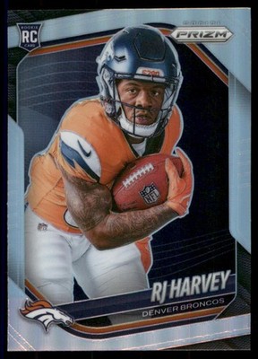 2025 Panini Select #410 RJ Harvey Silver Prizm