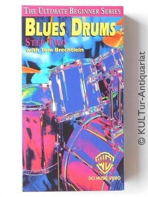 Blues Drums Step 2-Tom Brechtlein [VHS]. The Ultimate Beginner Serie: