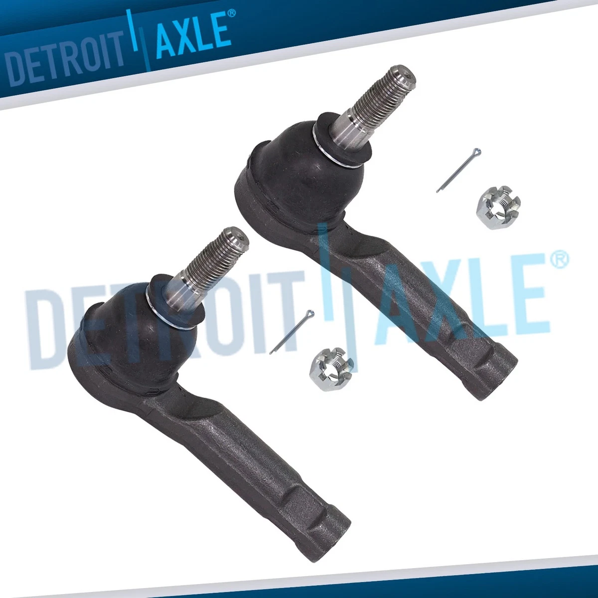 Complete Front Tie Rod End Set For 2013-2016 Mazda CX-5 - Left & Right, Inner & Outer (4-Piece) 3 thumbnail image