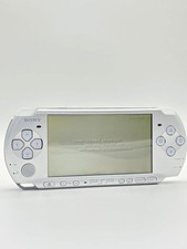 Sony PSP-3000 Silver Console #213 w/1200 mAh Battery Bad Disk Drive AS IS