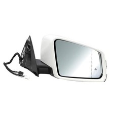 Passenger Side Mirror Assembly Compatible with CLA250 CLA45 AMG Right White