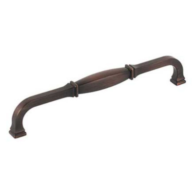Jeffrey Alexander Audrey Cabinet Pull   192mm CTC   Brushed Oil Rubbed Bronze  