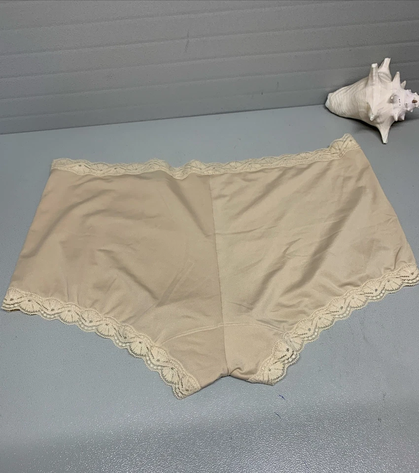 NWT~MAIDENFORM ONE FAB FIT BOYSHORT Panties 2XL/9 TAN LLF 40760 - Image 4 of 4