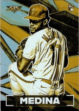2021 Topps Fire Gold Minted - Adonis Medina #145 (RC)
