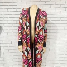 Anthropologie Women's Patterned Duster Cardigan