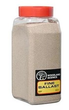 Woodland Scenics B1373 Ballast Fine Buff 32oz Container 