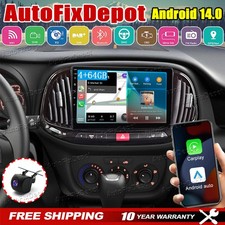 Carplay Android14 Stereo Radio GPS For Dodge Ram ProMaster City 2015-21 W/Canbus