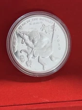 2 oz Silver Round - APMEX (2016 Year of the Monkey)