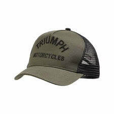 Triumph Khaki Coast Trucker Hat - MCAS22308