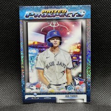 2025 Bowman Draft JoJo Parker Prized Prospects Mojo Refractor Toronto Blue Jays
