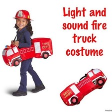 I want to be light up fire truck costume without hat child size