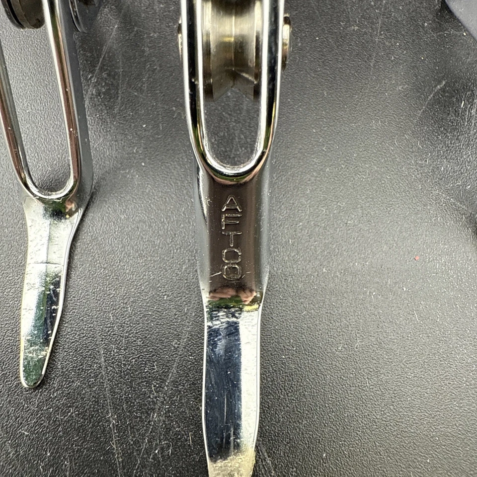 Juego de 5 guías de rodillos cromadas Aftco Foto 2 de 4